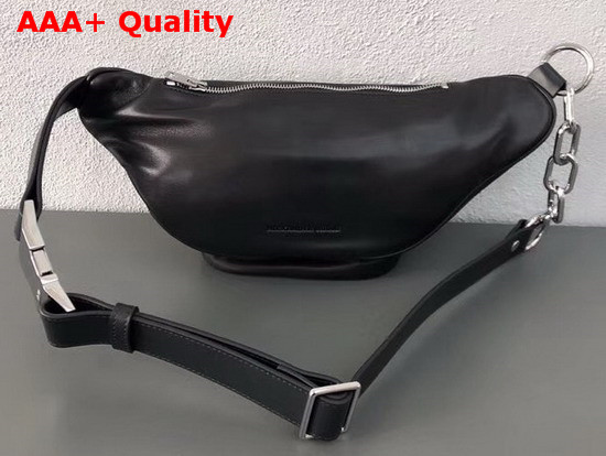 Alexander Wang Black Attica Fanny Pack Lambskin Replica