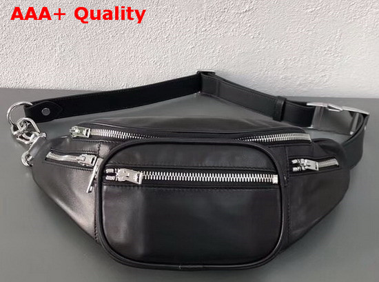 Alexander Wang Black Attica Fanny Pack Lambskin Replica