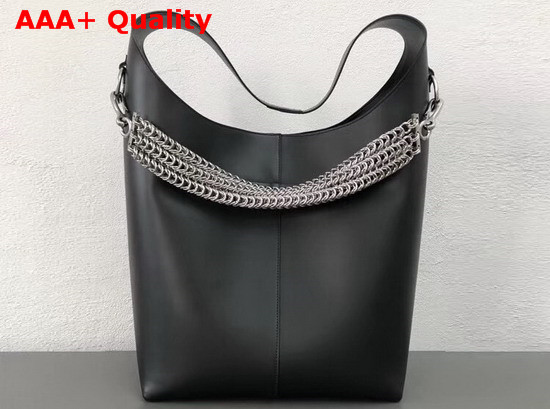 Alexander Wang Black Genesis Mini Hobo Calfskin Replica