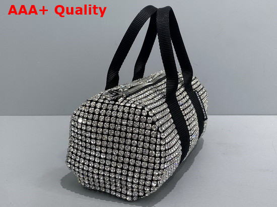 Alexander Wang Cruiser Crystal Mini Duffel in Black Replica