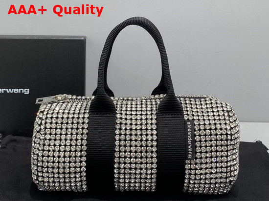 Alexander Wang Cruiser Crystal Mini Duffel in Black Replica