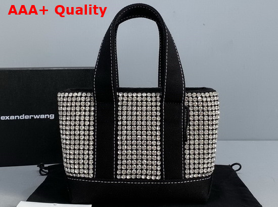 Alexander Wang Cruiser Crystal Mini Tote in Black Replica