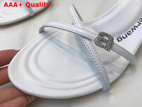 Alexander Wang Dahlia 50 Sandal in Capretto White Replica