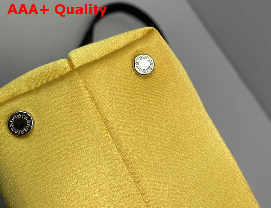 Alexander Wang Heiress Satin Pouch in Yellow Replica