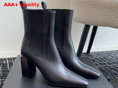 Alexander Wang Kane Ankle Boot in Black Leather Replica