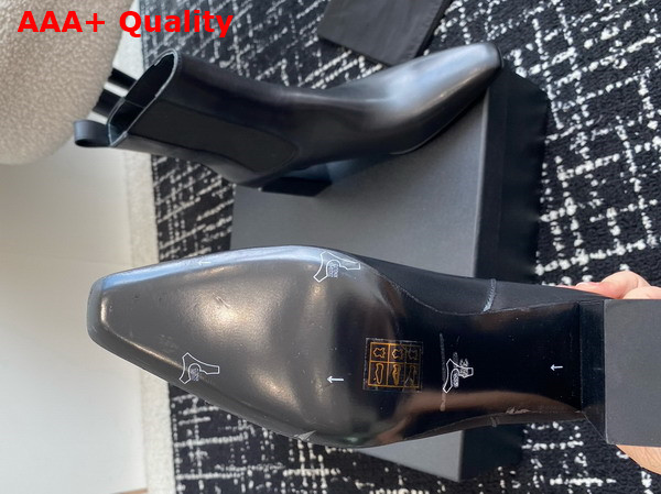 Alexander Wang Kane Ankle Boot in Black Leather Replica