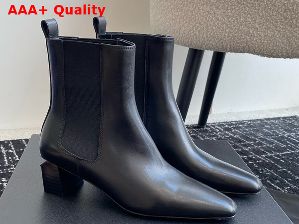 Alexander Wang Kane Ankle Boot in Black Leather Replica