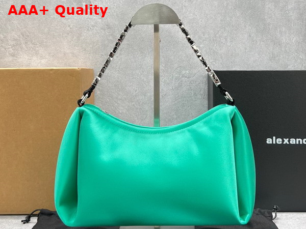 Alexander Wang Marquess Medium Hobo in Green Satin Replica