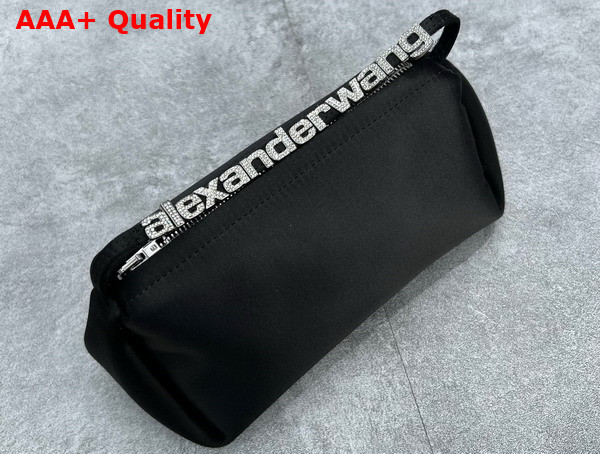 Alexander Wang Marquess Micro Bag in Black Satin Replica