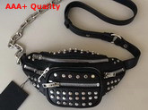 Alexander Wang Microstud Attica Mini Fanny Pack Black Replica