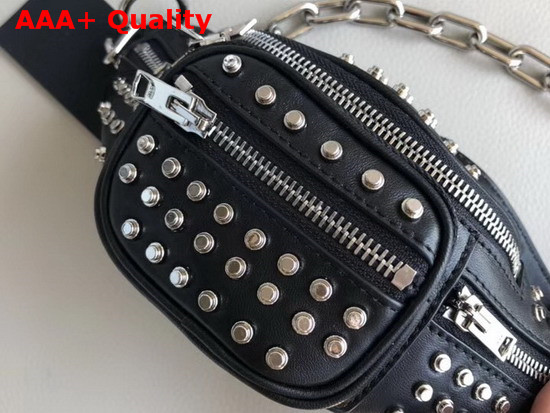 Alexander Wang Microstud Attica Mini Fanny Pack Black Replica