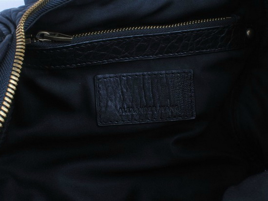 Alexander Wang Rockie Bag in Pebbled Black with Antique Brass for Sale