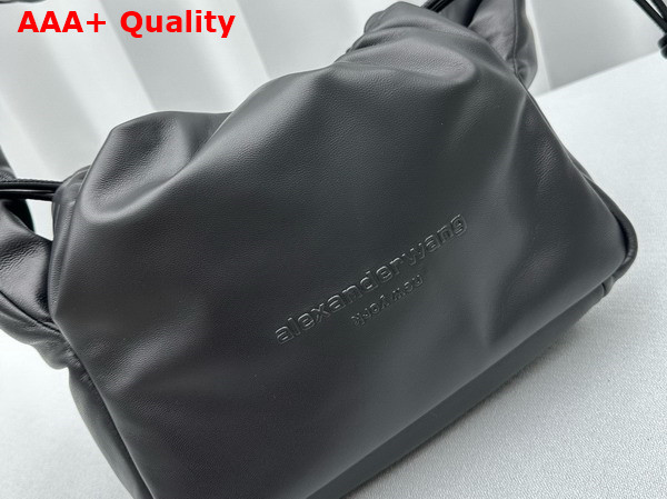 Alexander Wang Ryan Puff Small Bag in Black Buttery Leather Replica