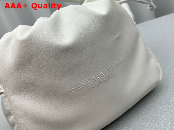 Alexander Wang Ryan Puff Small Bag in White Buttery Leather Replica