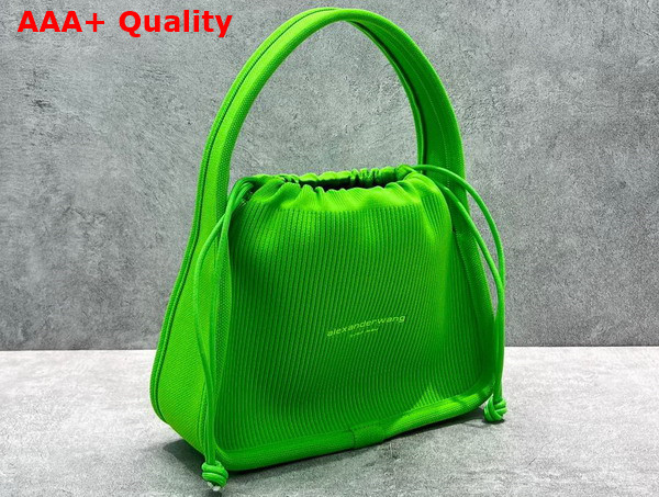 Alexander Wang Ryan Small Bag in Rib Knit Iguana Replica