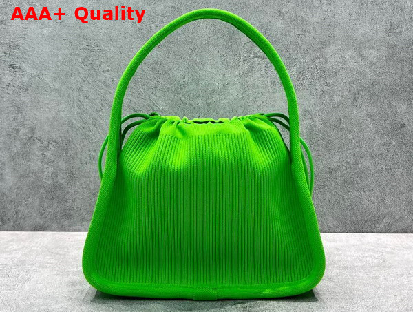 Alexander Wang Ryan Small Bag in Rib Knit Iguana Replica