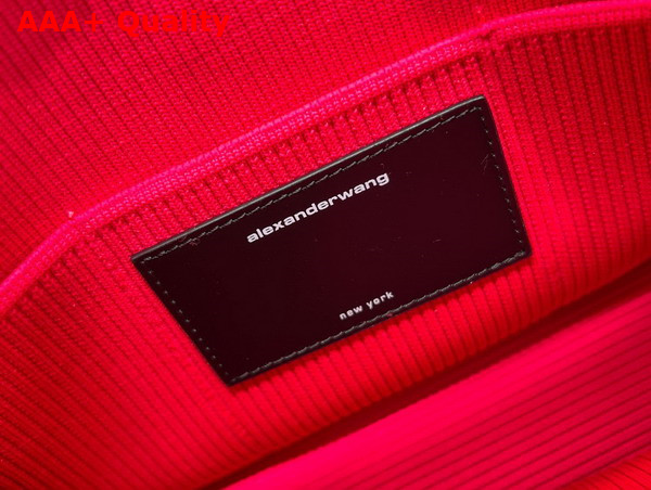 Alexander Wang Ryan Small Bag in Rib Knit Red Replica