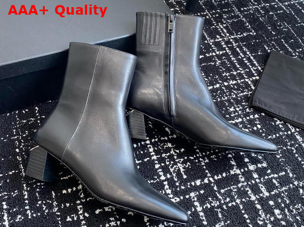 Alexander Wang Toni Ankle Boot in Black Leather Replica