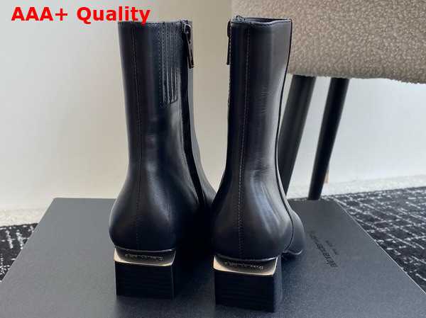 Alexander Wang Toni Ankle Boot in Black Leather Replica