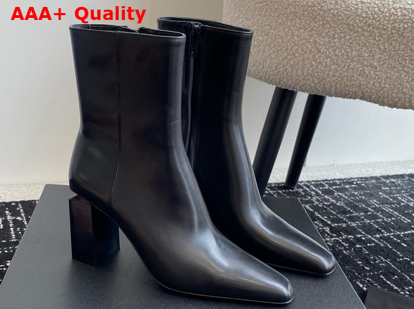 Alexander Wang Toni Ankle Boot in Black Leather Replica