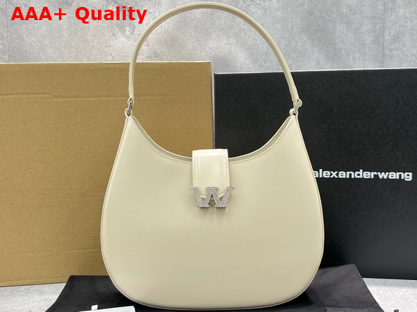 Alexander Wang W Legacy Large Hobo Bag in Beige Leather Replica