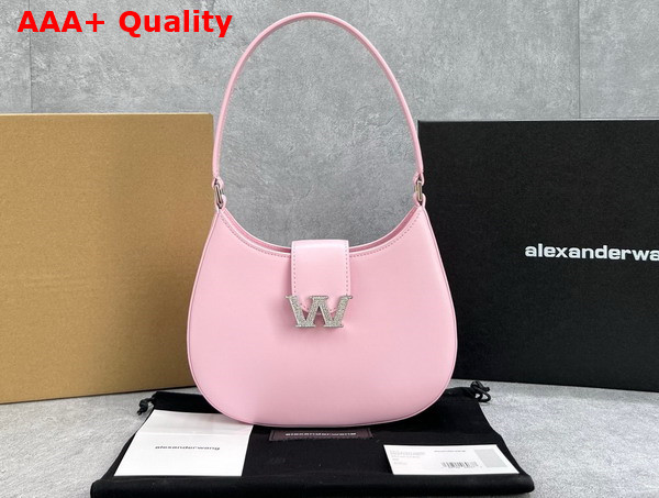 Alexander Wang W Legacy Small Hobo Bag in Pink Leather Replica