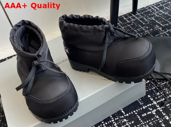 Balenciaga Alaska Ankle Boot in Black Nylon Replica