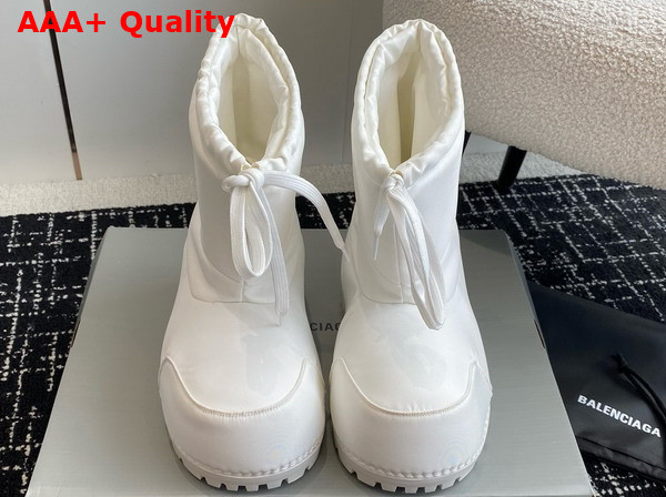 Balenciaga Alaska Low Boot in White Nylon Replica