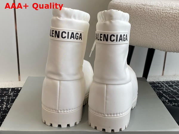 Balenciaga Alaska Low Boot in White Nylon Replica