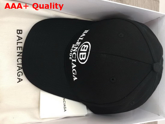 Balenciaga BB Baseball Cap White Replica