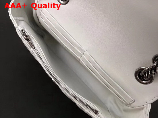 Balenciaga BB Round S Calfskin with Jacquard Balenciaga Logo Pattern White Replica