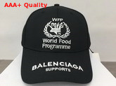 Balenciaga Baseball Cap Black Replica