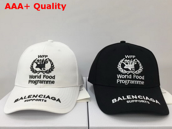 Balenciaga Baseball Cap White Replica