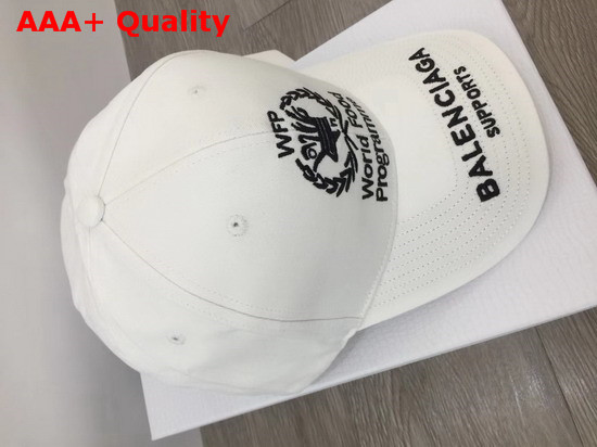 Balenciaga Baseball Cap White Replica