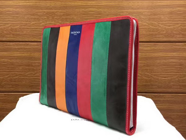 Balenciaga Bazar Pouch Multicolored For Sale