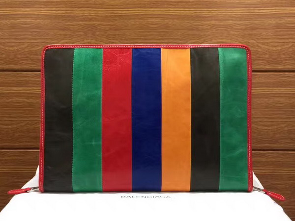 Balenciaga Bazar Pouch Multicolored For Sale