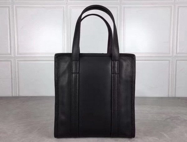 Balenciaga Bazar Shopper XS Black Soft Crafted Vintage Lambskin For Sale