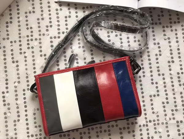 Balenciaga Bazar Strap Clutch Multicolour Arena Leather For Sale