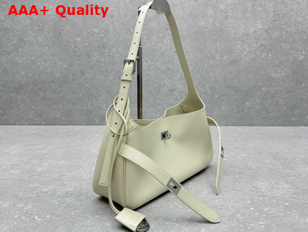 Balenciaga Bel Air Small Shoulder Bag in Soya Smooth Calfskin Replica