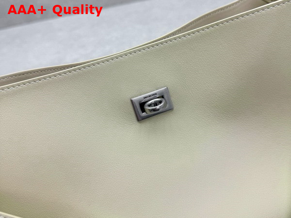 Balenciaga Bel Air Small Shoulder Bag in Soya Smooth Calfskin Replica