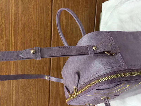 Balenciaga Blanket Square S Light Purple Lambskin For Sale