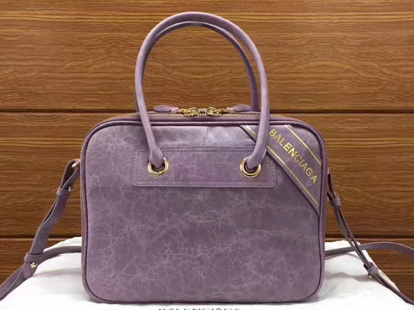 Balenciaga Blanket Square S Light Purple Lambskin For Sale