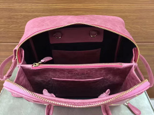 Balenciaga Blanket Square S Pink Lambskin For Sale