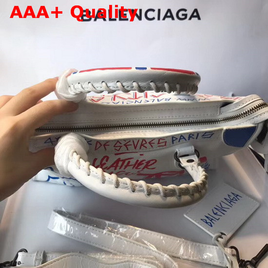 Balenciaga Classic City S Graffite White Replica