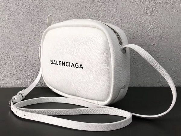 Balenciaga Everyday Camera Bag S White Calfskin For Sale