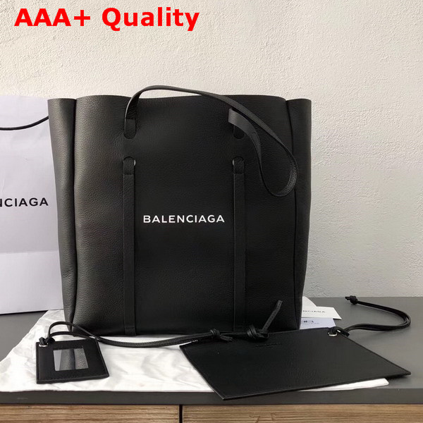 Balenciaga Everyday Tote M Black Calfskin Replica