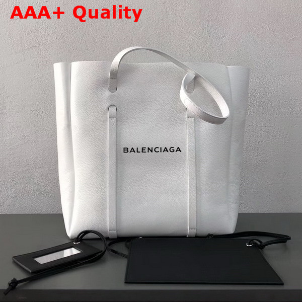 Balenciaga Everyday Tote M White Calfskin Replica