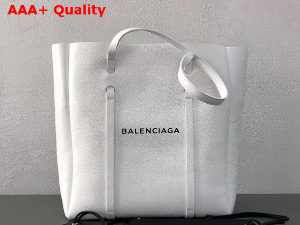 Balenciaga Everyday Tote M White Calfskin Replica