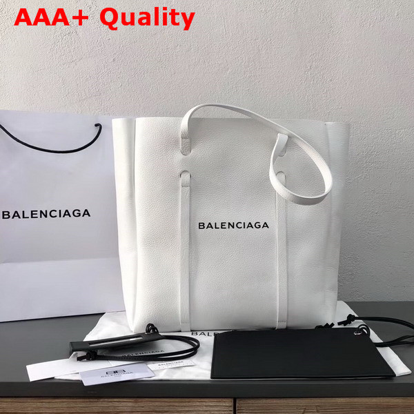 Balenciaga Everyday Tote XS White Calfskin Replica