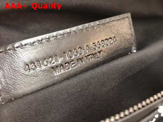 Balenciaga Explorer Belt Bag All Over Balenciaga Logo Print Canvas Black Replica